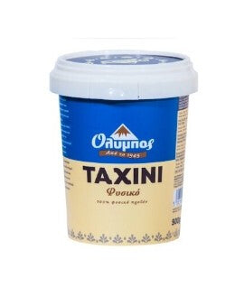 PASTA TAHINA DE SESAMO Bote, 500 gr, OLYMPOS