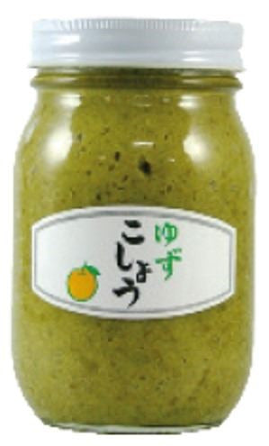 Pasta verde con guindillas y yozu 500gr  Mera