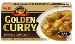 Pastillas de curry Golden Curry Picante  220gr S&B