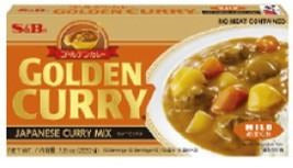 Pastillas de curry Golden Curry poco picante 220gr S&B