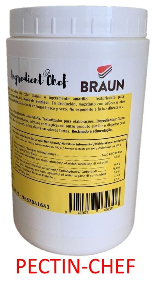 Pectin-Chef Tarro ( pectina y fosfatos) 0,6 Kg