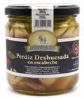 Perdices Deshuesadas bote de Cristal 410gr