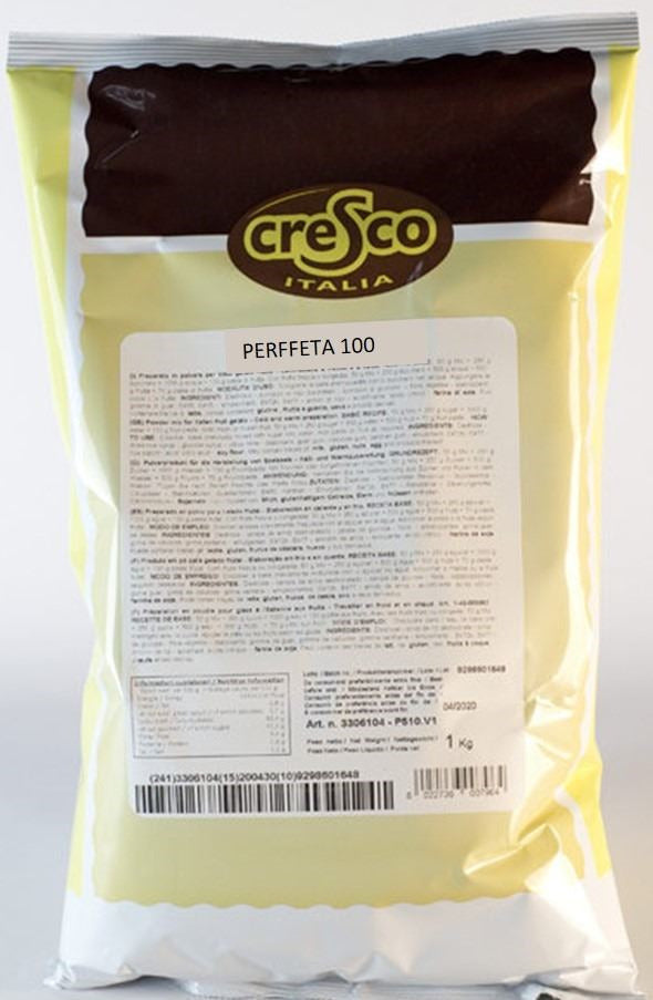 Base Perfetta 100 Base (1kg) - Elaboración de Helados con Base de Leche