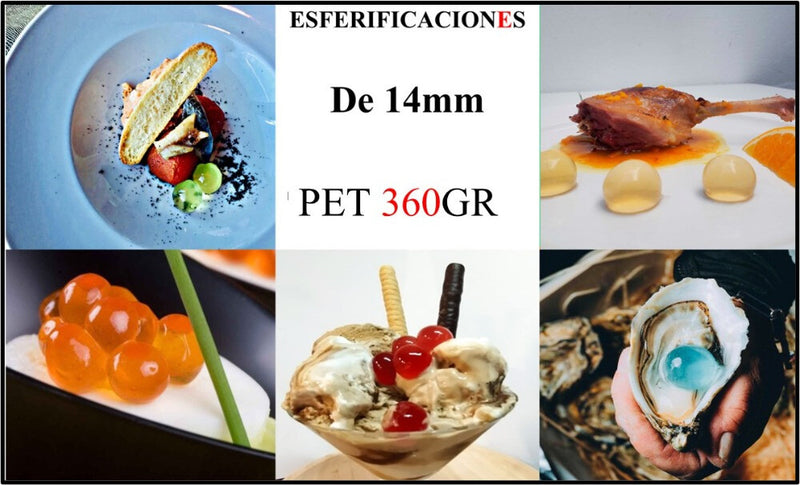 Perlas de 14mm diferentes sabores 360gr