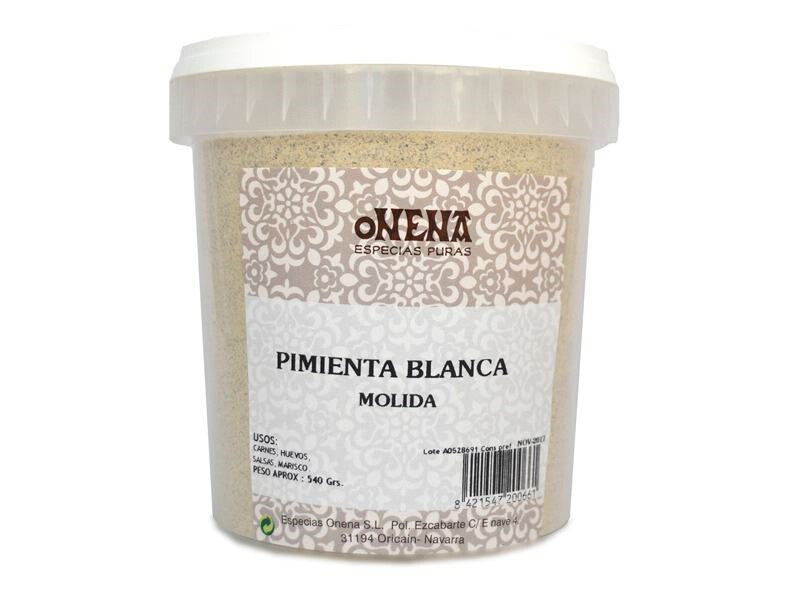PIMIENTA BLANCA MOLIDA 500GR