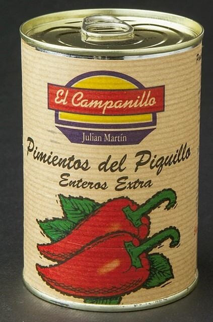 Pimientos de Piquillo Extra - Formatos 300gr y 1750gr  escurrido