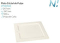 Plato Coctel De Pulpa 247X247 Mm Caja 100 un.