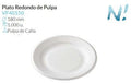 Plato Redondo De Pulpa Ø 180 Mm Caja 1000 un.