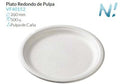 Plato Redondo De Pulpa Ø 260 Mm Caja 500 un.