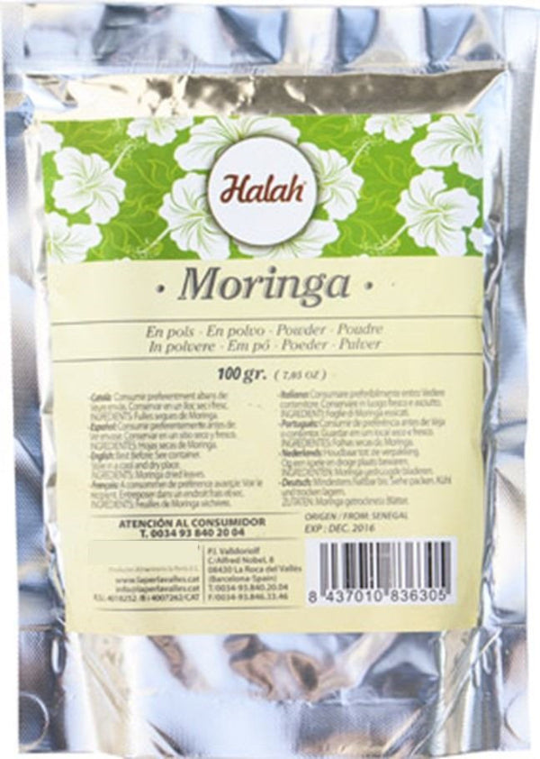 Polvo De Hojas De Moringa (100gr.) - Caja 15 uds.
