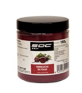 POLVO DE REMOLACHA  Cubo, 500 gr, SOC CHEF