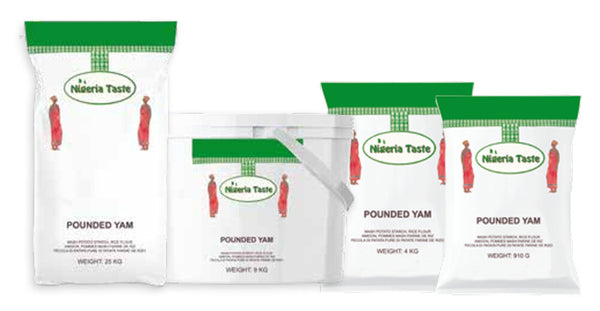 Ñame Pounded Yam Nigeria Taste (4kg.) - Caja 5 uds.