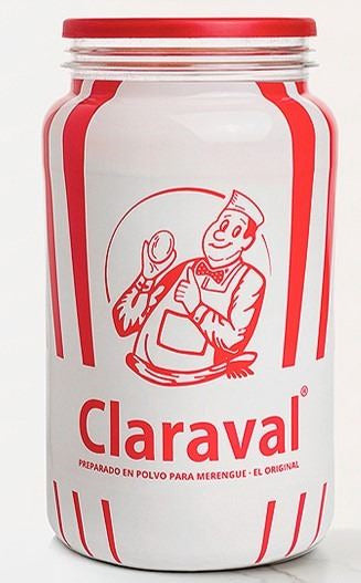 Preparado en polvo merengue CLARAVAL Bote 1 kg