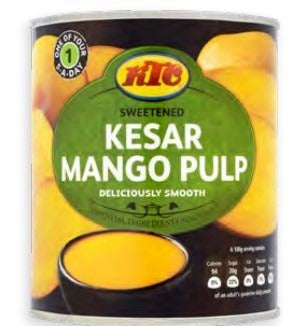 PULPA DE KESAR MANGO KTC 850GR (caja 6 unidades)