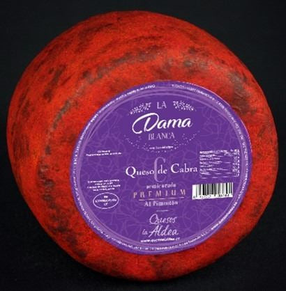 Queso de Cabra Semicurado al Pimentón (1kg.)