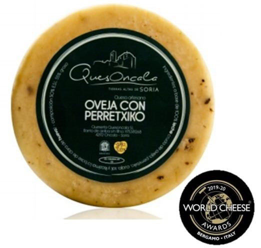 Queso de oveja con Perretxikos, de Soria (1/2kg y 2,5kg)
