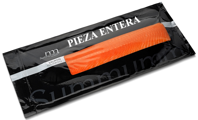 Salmón Ahumado Noruego Pieza Entera F14 Pieza De 1.7Kg. Precio Pieza