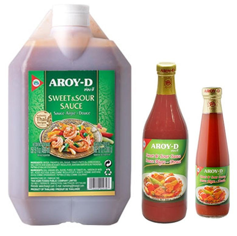 Salsa Agridulce Aroy-D 190ml-720ml-4,6ltr