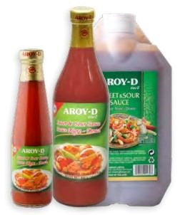 Salsa Agridulce Aroy-D (4690ml.) - Caja de 4 uds.