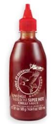 Salsa De Chile Sriracha Super Hot Uni-Eagle (440ml) - Caja 12 uds.
