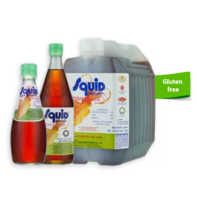 Salsa de Pescado Squid Sin Gluten (300ml.) - Caja 12 uds.