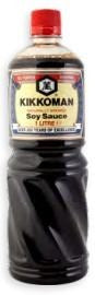 Salsa De Soja 1Lt Kikkoman caja de  6 unidades