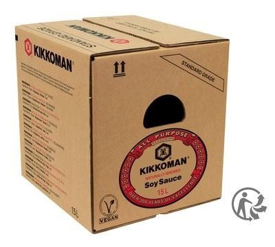 Salsa de soja estandar Kikkoman bag&box 20 litros