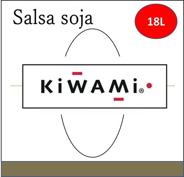 Salsa de soja Kiwami 18litros