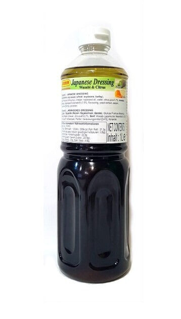 Salsa Dressing de Yuzu y Wasabi SHODA (1L)