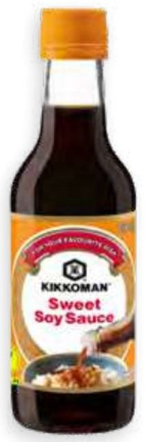 Salsa Dulce Soja Para Arroz Kikkoman (250ml.) - Caja 6 uds.