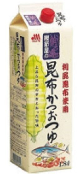 Salsa Kombu Katsuo Tsuyu EU 1,8L Marutomo