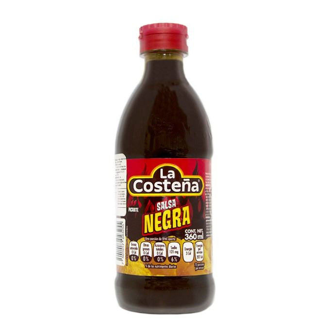 Salsa Negra (Mix De Salsas) Botella 360gr.