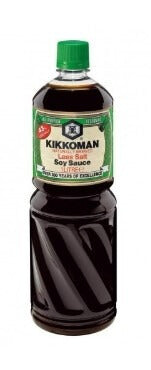Salsa Soja Baja en Sal KIKKOMAN (Botella 1L.)