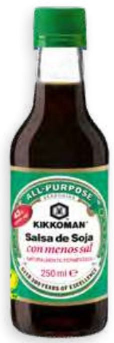 Salsa Soja Kikkoman 250Ml Bajo En Sal