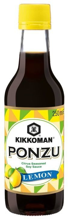 Salsa Soja Ponzu Lemon Kikkoman (250ml.) - Caja 6 uds.