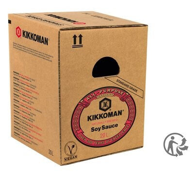 Salsa Soja profesional  Kikkoman bag&box 20 litros