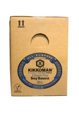 Salsa de Soja Sin Gluten KIKKOMAN (Bag in box con grifo 20L.)