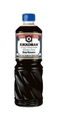 Salsa de Soja Sin Gluten KIKKOMAN (Botella 1L)
