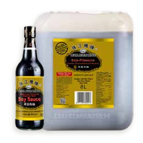 Salsa Soja Dark Setas Premium Pearl River Bridge (8L.) - Caja 2 uds.