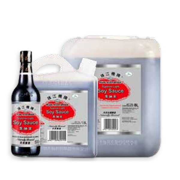 Salsa Soja Light Premium Pearl River Bridge (500ml.) - Caja 24 uds.