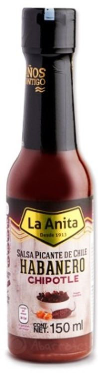 Salsa Chile Habanero Chipotle - La Anita 120 ml