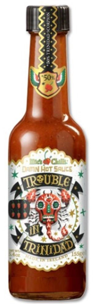 Salsa Chile Trinidad Scorpion Botella  155gr