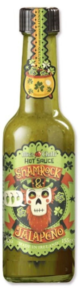 Salsa Infierno Esmeralda Jalapeño Botella  155gr