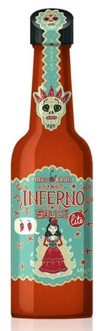 Salsa Infierno Suave Botella  155gr