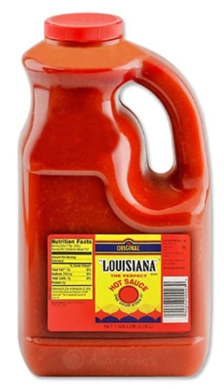 Salsa Louisiana Hot  3,8 Lt