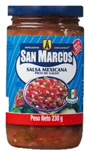 Salsa Pico de Gallo - San Marcos BOTE 230GR