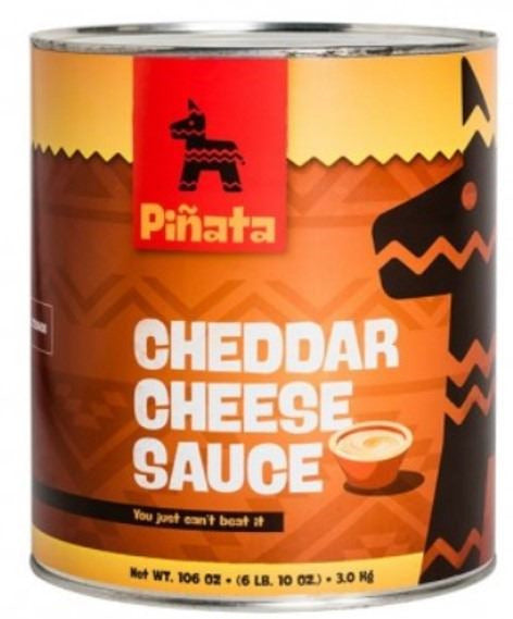Salsa Queso Cheddar - Piñata Lata 3kg