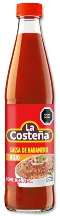 Salsa Roja Habanero - La Costeña 145 ml