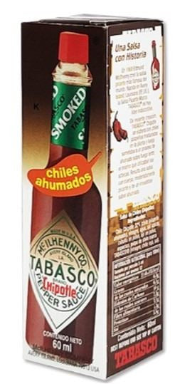 Salsa Tabasco con Chipotle 60 ml
