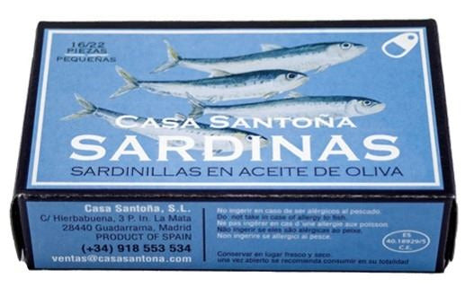 Sardinillas Aceite Oliva 115 Gr 16-22 Lomos/Ud